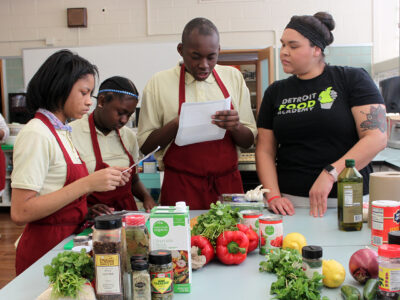 Using Culinary Arts to Develop Leadership Skills in Detroit's Youth